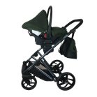 Mama Kiddies Earth Collection 3az1-ben multifunkciós babakocsi green forest színben + ajándékok