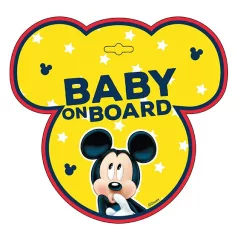 Baby on board jelzés - Mickey