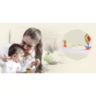 Mama Kiddies Animal multifunkčná stolička na kŕmenie so vzorkou žabky +Darček