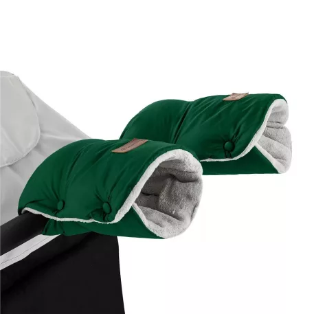 Petite&Mars Jibot 3in1 Téli Szett – Bundazsák és Kézmelegítő, Juicy Green