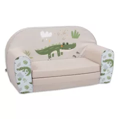   Mama Kiddies® prémium szétnyitható dupla gyerekfotel – Crocodile