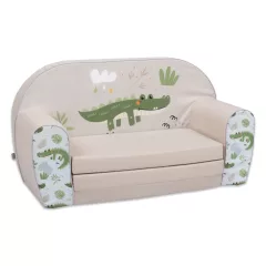   Mama Kiddies® prémium szétnyitható dupla gyerekfotel – Crocodile