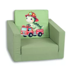   Mama Kiddies® egyszemélyes szétnyitható kanapé - Fireman Turtle