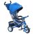 Baby Mix Prémium tricikli kék színben tolókarral és lábtartóval