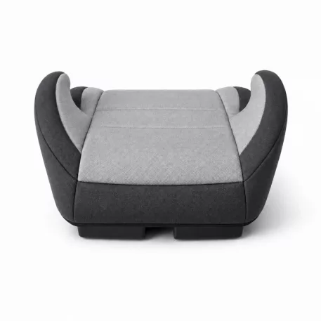 Mama Kiddies® i-Size HappyRide ülésmagasító (125-150 cm) szürke színben baby zsiráf mintával – Ajándék pohártartó