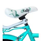 Kelly kerékpár szülői tolókarral menta színben 12" + ajándék
