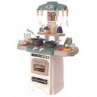 62 cm magas Home Kitchen babakonyha szett 29 kiegészítővel oliva színben