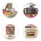 62 cm magas Home Kitchen babakonyha szett 29 kiegészítővel oliva színben