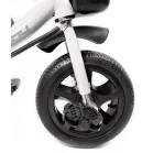 MK H-Trike Hero tricikli szülőkormánnyal és lábtartóval kék-fehér színben