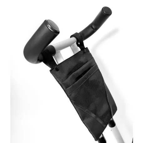 MK H-Trike Hero tricikli szülőkormánnyal és lábtartóval szürke-fehér színben