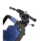 MK H-Trike Hurricane tricikli 360 fokban forgatható üléssel kék-fekete színben