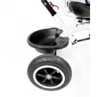 MK H-Trike Heaven tricikli szülőkormánnyal és lábtartóval szürke-fehér színben