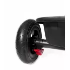 MK H-Trike Hunter tricikli szülőkormánnyal és lábtartóval piros-fekete színben