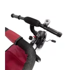 MK H-Trike Hunter tricikli szülőkormánnyal és lábtartóval piros-fekete színben