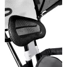 MK H-Trike Hunter tricikli szülőkormánnyal és lábtartóval szürke színben