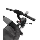 MK H-Trike Hunter tricikli szülőkormánnyal és lábtartóval szürke színben