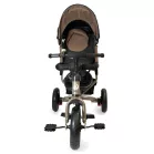 MK H-Trike Hype tricikli szülőkormánnyal és lábtartóval barna-fekete színben+ajándék