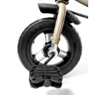 MK H-Trike Hype tricikli szülőkormánnyal és lábtartóval barna-fekete színben+ajándék