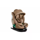 ISOFIX-es 360° -ban forgatható Mama Kiddies® iSize Journey biztonsági autósülés (40–150 cm) bézs színben ajándék napvédővel