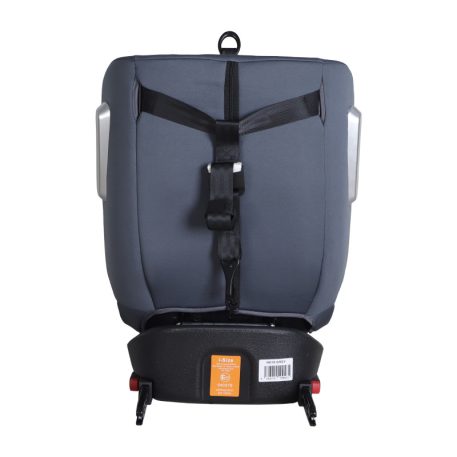 ISOFIX-es 360 -ban forgatható Mama Kiddies iSize Journey biztonsági autósülés (40–150 cm) szürke színben ajándék napvédővel