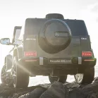 Mercedes-Benz G63 elektromos terepjáró távirányítóval fekete színben