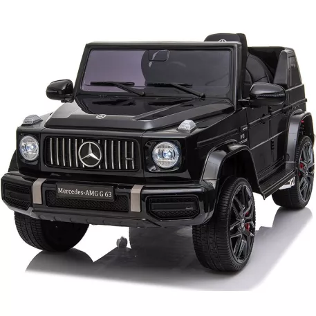 Mercedes-Benz G63 elektromos terepjáró távirányítóval fekete színben