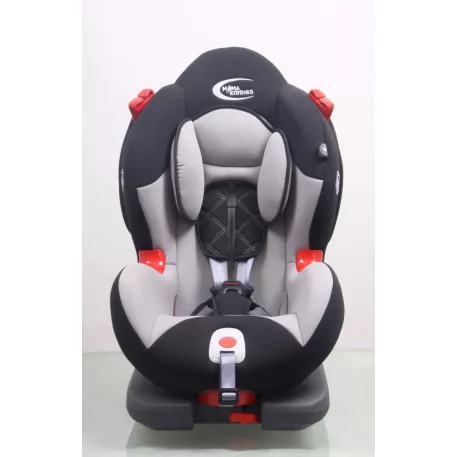 ISOFIX  Mama Kiddies Angel Wings (9-25 Kg) autósülés protektorral fekete-szürke