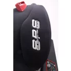 ISOFIX  Mama Kiddies Angel Wings (9-25 Kg) autósülés protektorral fekete-szürke