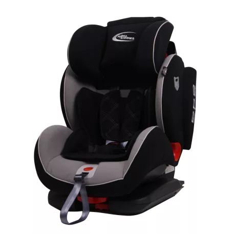 ISOFIX  Mama Kiddies Angel Wings (9-36 Kg) autósülés protektorral fekete