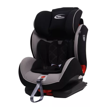 ISOFIX  Mama Kiddies Angel Wings (9-36 Kg) autósülés protektorral fekete