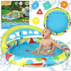   Bestway 52378 felfújható gyermek pancsolómedence párnával – 120 cm