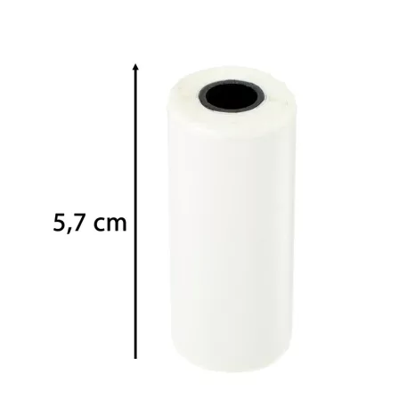 Öntapadó hőpapír tekercs mini nyomtatóhoz - 5,7 cm x 4,5 m - 5 darab