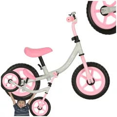   Trike Fix Balance Futóbicikli - fehér-rózsaszín, 80-108 cm