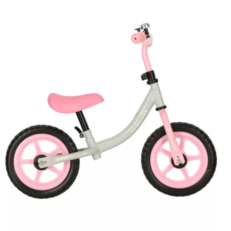Trike Fix Balance Futóbicikli - fehér-rózsaszín, 80-108 cm