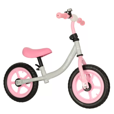 Trike Fix Balance Futóbicikli - fehér-rózsaszín, 80-108 cm