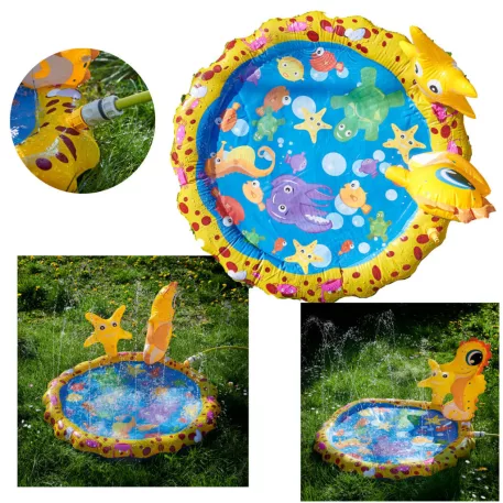 Vízijáték szökőkút - Tengeri állatok - 98 cm