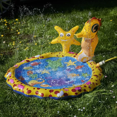 Vízijáték szökőkút - Tengeri állatok - 98 cm