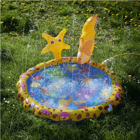 Vízijáték szökőkút - Tengeri állatok - 98 cm
