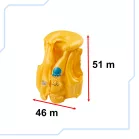 Bestway Swim Safe felfújható gyerek úszómellény 51x46 cm