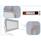 Leesésgátló 120 cm szürke színben