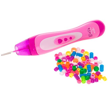 Gyöngyfűző készlet hajgyöngy fonat készítéshez (78 gyönggyel)