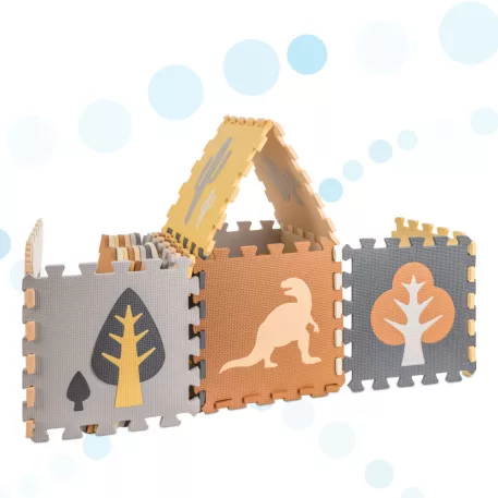 36 részes dinoszauruszos puzzle játszószőnyeg