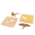 36 részes dinoszauruszos puzzle játszószőnyeg