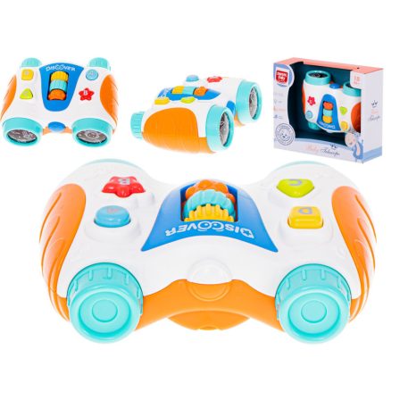 Színes zenélő távcső gyerekeknek