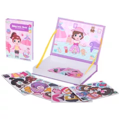 51 részes mágneses öltöztetős puzzle könyv