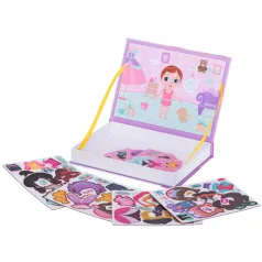 51 részes mágneses öltöztetős puzzle könyv
