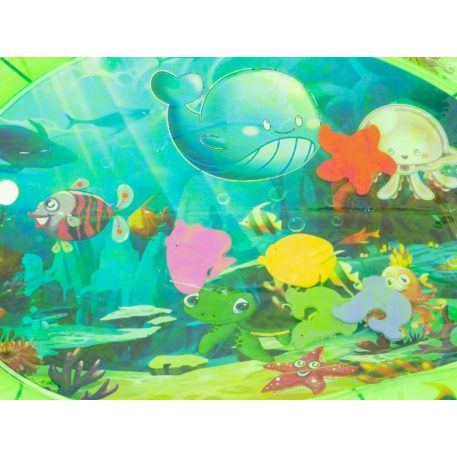 Felfújható vízzel tölthető szőnyeg – Teknős – Zöld