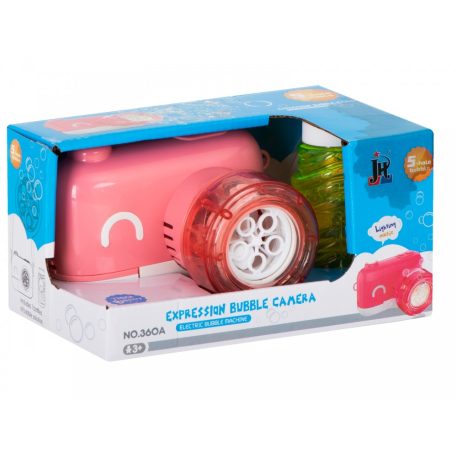 Fényképezőgép alakú buborék fújó 