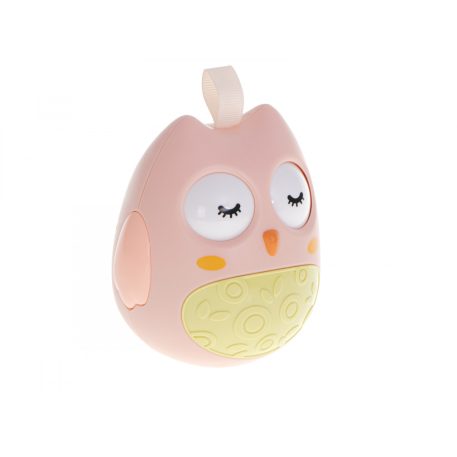 Baglyos szórakoztató játék rózsaszín színben