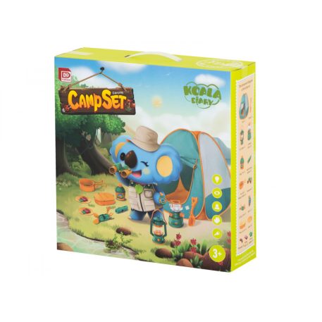 Összehajtható játék kempingsátor kiegészítőkkel